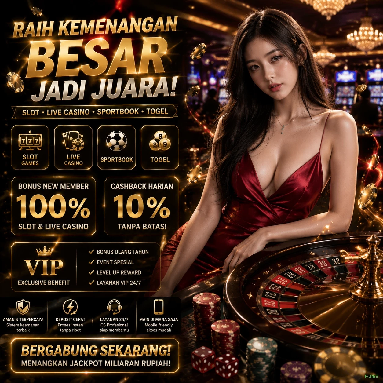 Ikon aplikasi fc888 resmi